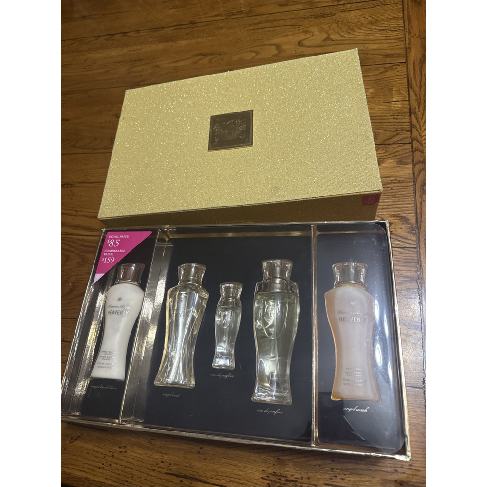 NEW Victoria's Secret Dream Angels HEAVENLY Gift Set Perfume Lotion & Gel